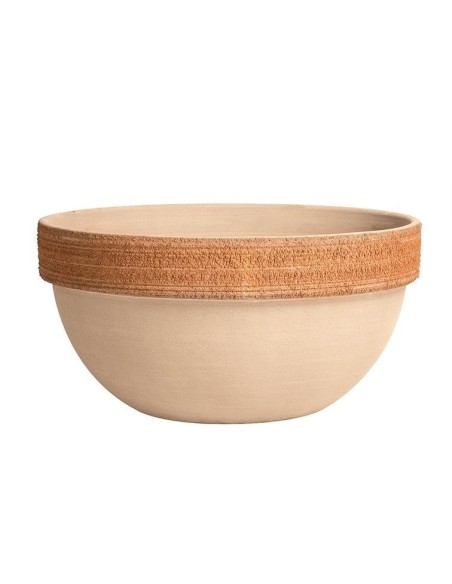 Tarrina Ibis Vulcano Graffiata 35CM  Macetero Moderno y Resistente | Endanea Garden

