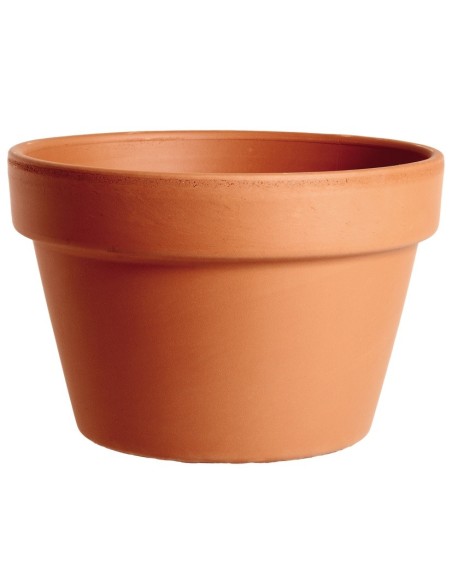 Minimaceta Terracota 21 cm | Maceta Rústica y Durable - Endanea Garden

