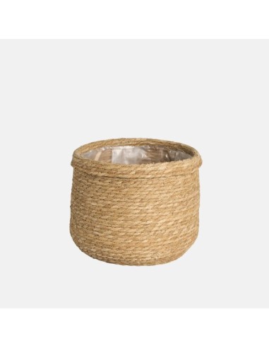 Basket Fuxin Natural 36x30cm  Cesto Rústico y Ecológico para Hogar y Jardín | Endanea Garden

