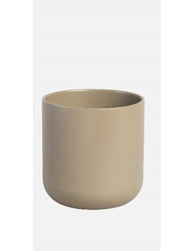 Maceta Cactus Sita Tostado 7x7 cm  Cerámica Decorativa

