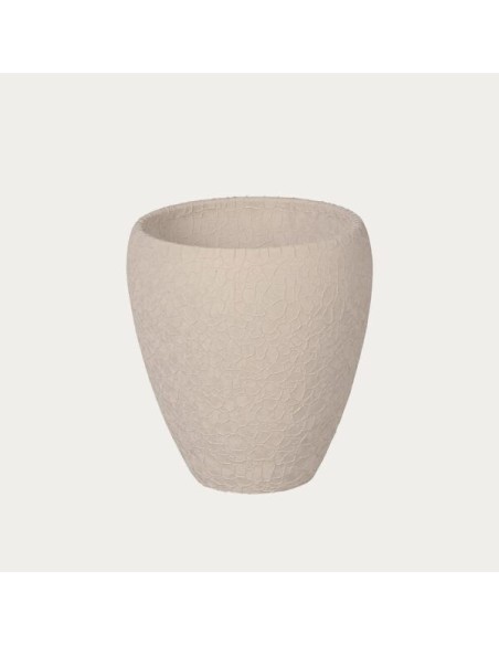 Maceta Orquídea Textura Crema 15x16 cm  Elegancia y Durabilidad | Endanea Garden

