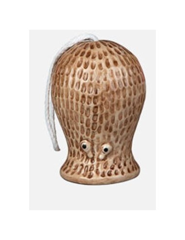 Maceta Tillandsias Pulpo Marrón 11x13 cm  Diseño Único para Tillandsias | Endanea Garden

