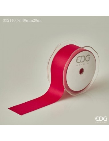 CINTA DOPPIO RASO 40MMX20M  ROJO