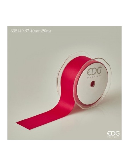 CINTA DOPPIO RASO 40MMX20M  ROJO