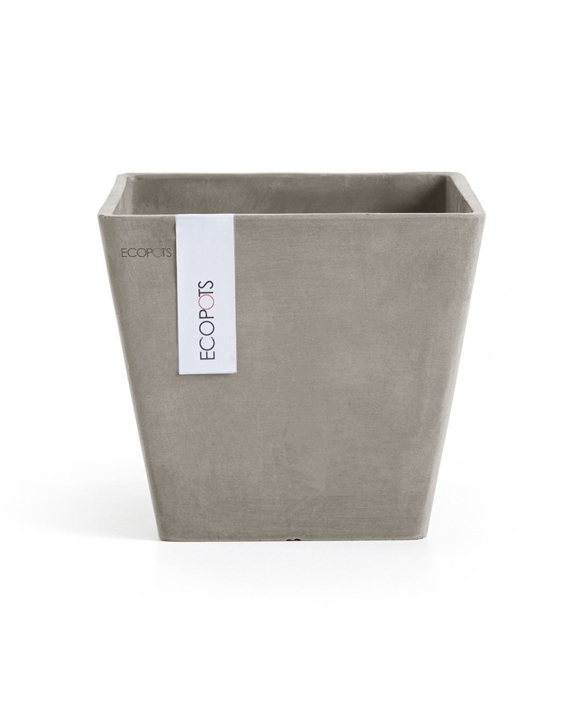 Maceta ROTTERDAM 20CM TAUPE - Elegante y Resistente para Jardín y Terraza | Endanea Garden