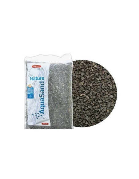 AQUASAND NAT BASALTO NEGRO 12KG