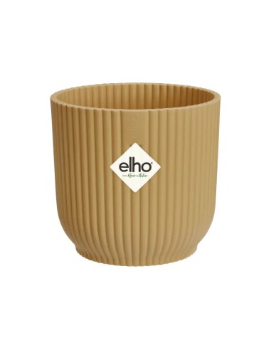 Maceta Vibes Fold Round Mini 18cm Butter Amarillo  Diseño Moderno y Elegante

