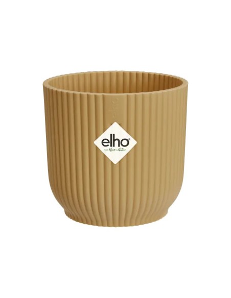 Maceta Vibes Fold Round Mini 18cm Butter Amarillo  Diseño Moderno y Elegante

