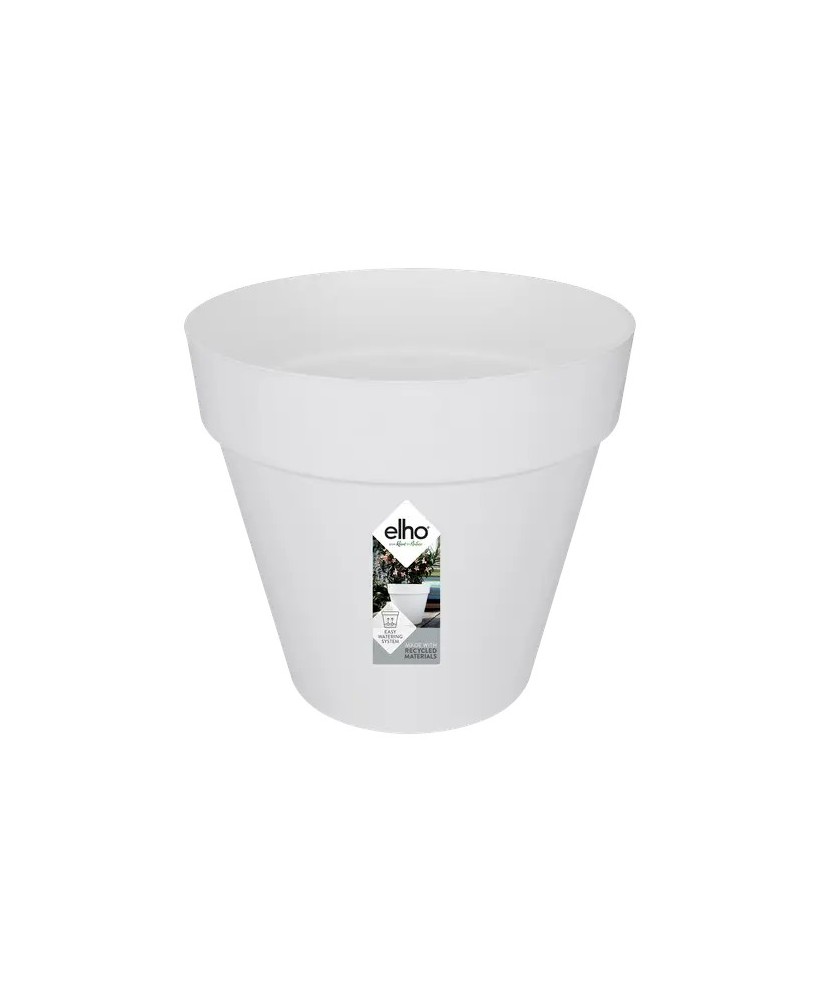 Maceta Loft Urban Red 30cm Blanco | Diseño Moderno y Elegante | Endanea Garden

