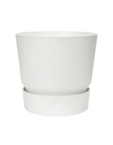 Maceta Redonda 18cm Blanco | Elegante y Versátil para Interiores y Exteriores | Endanea Garden

