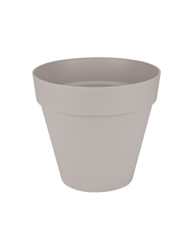 Maceta Loft Wheels Redonda 40cm Gris | Resistente, Moderna y Práctica | Endanea Garden

