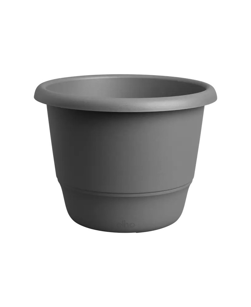 Maceta Redonda Amiga Antracita 40 cm | Diseño Moderno y Resistente | Endanea Garden

