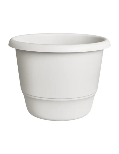 Maceta Redonda Amiga Blanco Sedoso 47 cm | Elegante y Resistente | Endanea Garden

