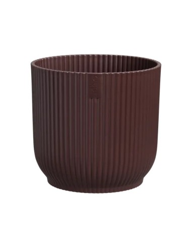 Maceta Colección Winery Rojo Burdeos 18cm  Elegancia y Durabilidad | Endanea Garden

