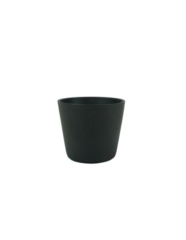Maceta Conus 36cm Antracita  Moderna y Resistente para Interior y Exterior

