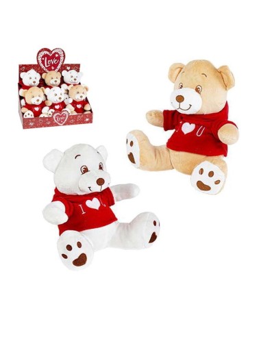 OSITO CORAZON TE QUIERO 15 CM