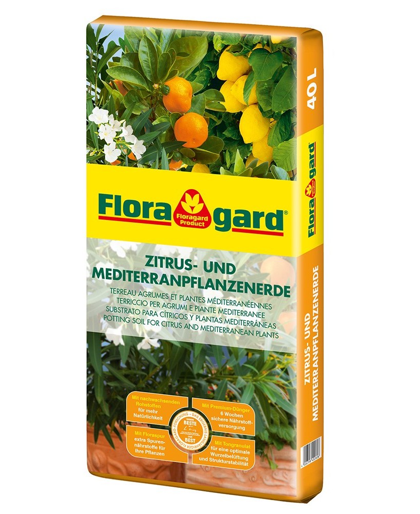 Sustrato para Cítricos y Plantas Mediterráneas 40L | Endanea Garden

