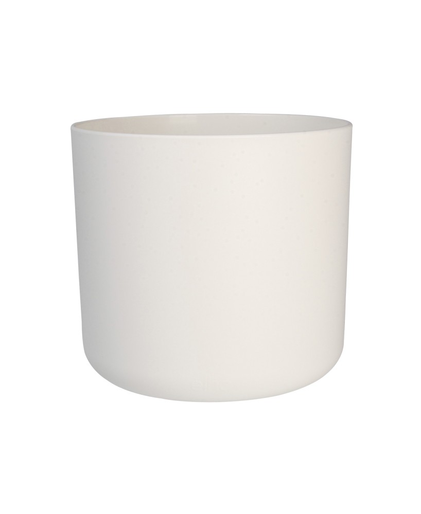 Maceta B.For Soft Round 14cm Blanco  Diseño Minimalista para Plantas Pequeñas y Suculentas

