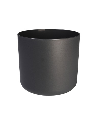 Maceta B.For Soft Round 14cm Antracita  Diseño Moderno y Elegante para Plantas Pequeñas

