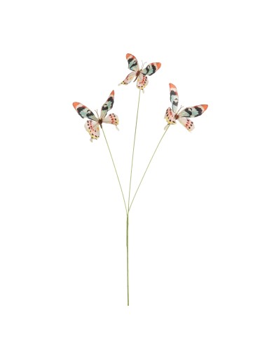 RAMA DE MARIPOSA MARRON 75CM