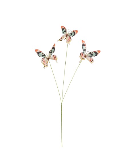 RAMA DE MARIPOSA MARRON 75CM