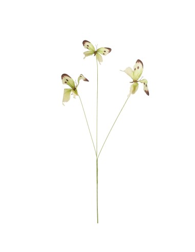 RAMA MARIPOSA VERDE 75CM