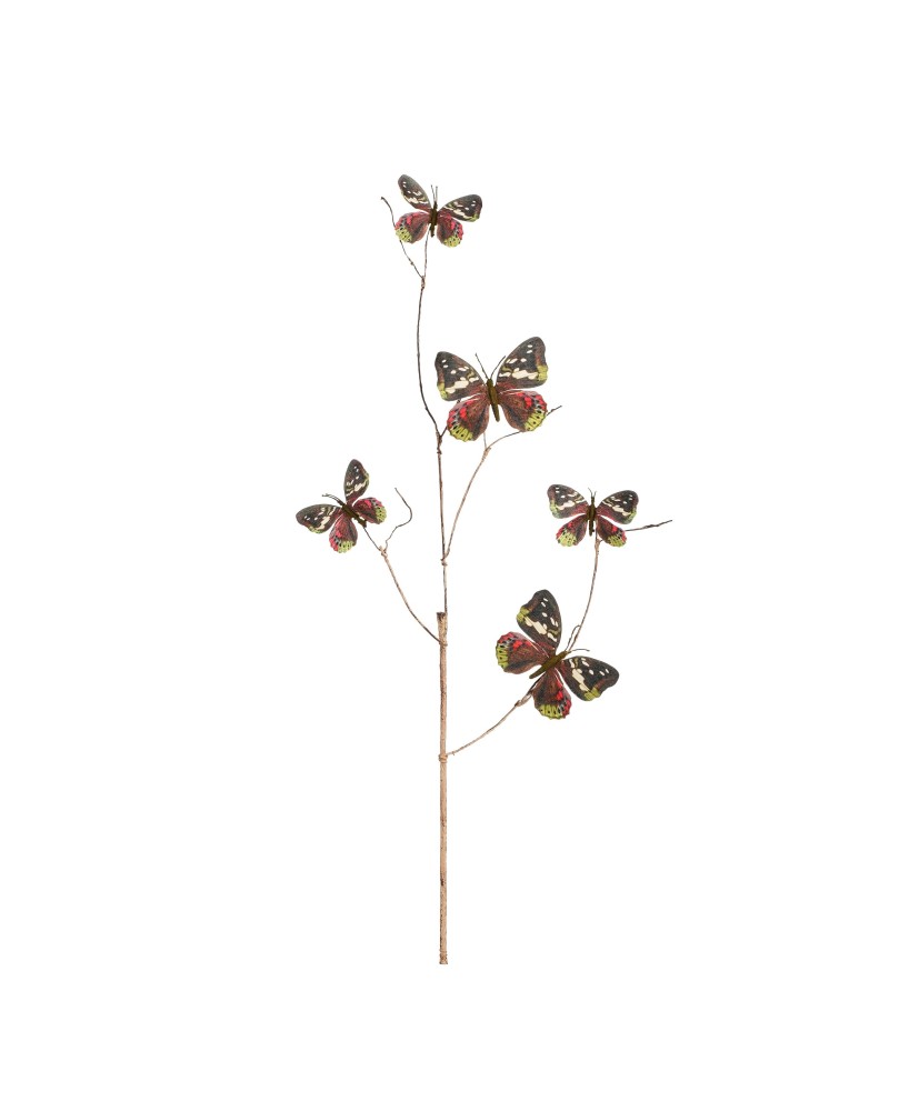 RAMA MARIPOSA PURPURA 74CM