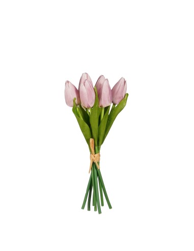 RAMO TULIPAN MALVA 12X8CM